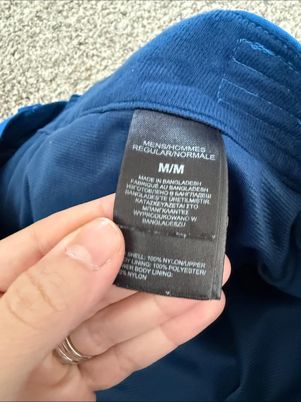 The North Face Men's Blue Shell HyVent Snow Pants Medium